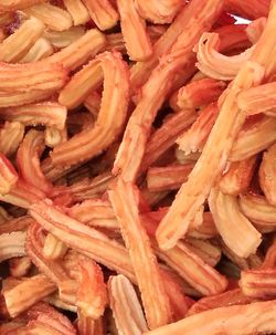 Full frame shot of carrots