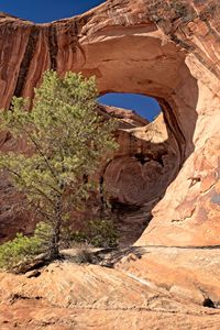 View of rock formations