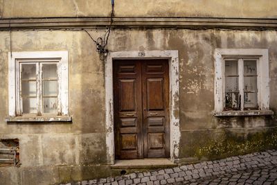 Window of old building