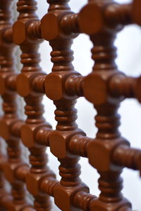 Close-up of chess pieces