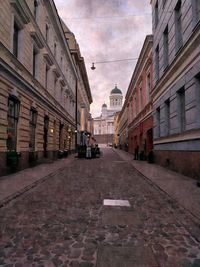 Street amidst a city