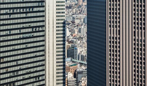 Skyscrapers in city