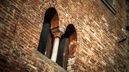 Low angle view of old building