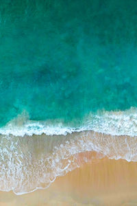 Close-up of sea waves