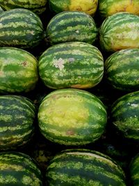 Full frame shot of fruits for sale at market stall