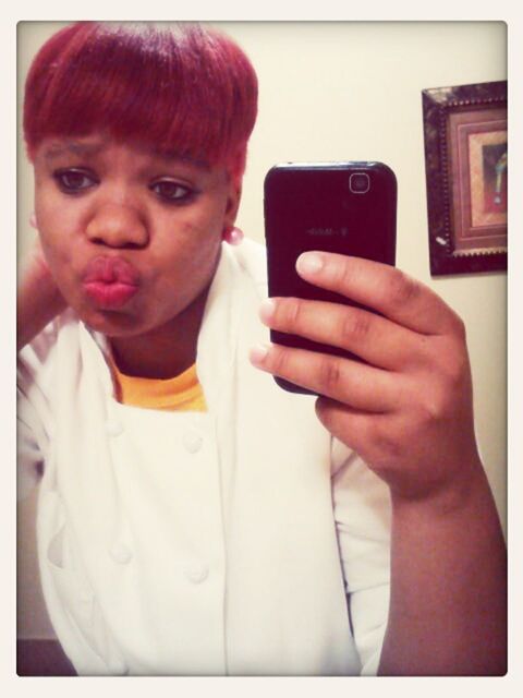 Light skin red head