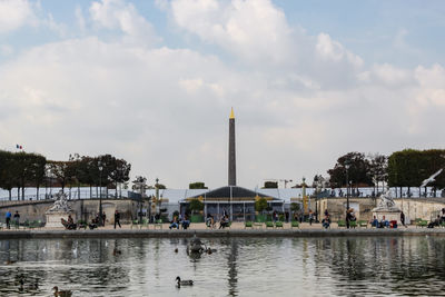 View of city at waterfront