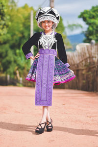 Portrait of a smiling girl