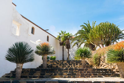 The historic center of betancuria town, fuerteventura, spain
