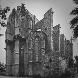 Low angle view of church