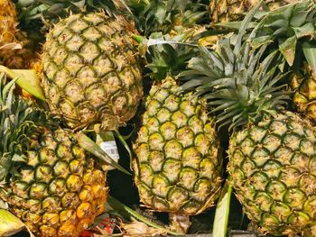 Close-up of fruits for sale in market