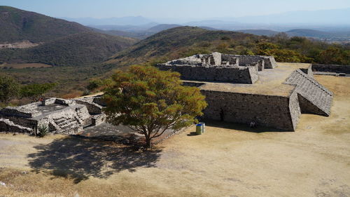 Scenic view of mountains
