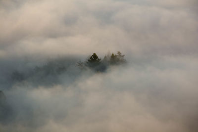 View of cloudy sky