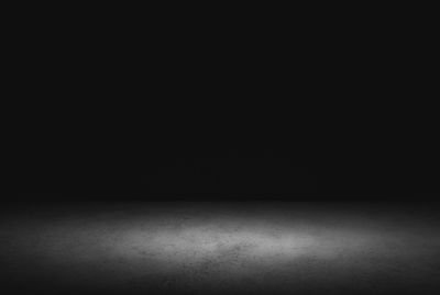 Abstract image of empty over black background