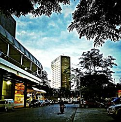 City buildings against sky