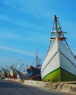 Built structure against blue sky