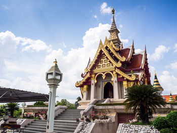 Traditional building against sky