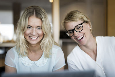 Young businesswomen