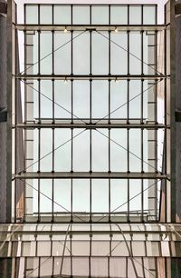 Low angle view of modern building