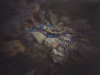 Full frame shot of multi colored pencils