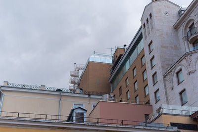 Low angle view of building against sky