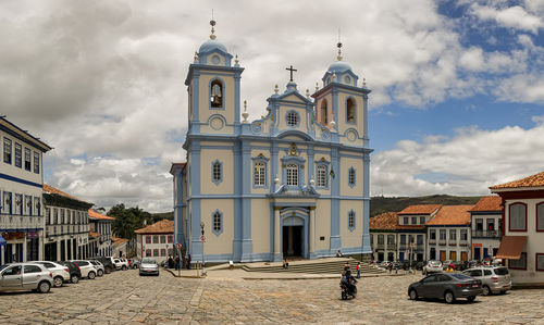 Low angle view of cathedral against sky