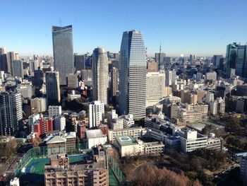 Buildings in city