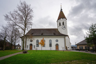 Low angle view of church