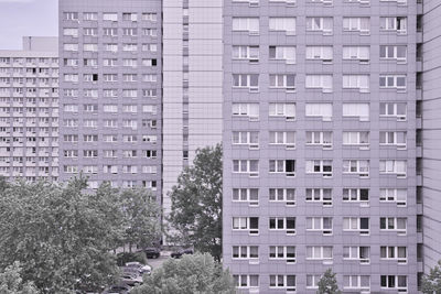 Full frame shot of modern building in city