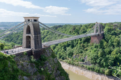 View of bridge against sky