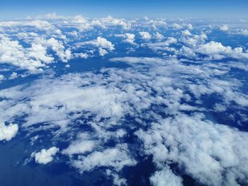 Low angle view of clouds in sky