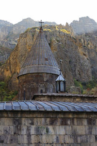 View of old building against sky