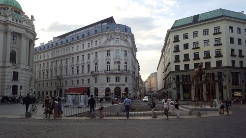 View of buildings in city