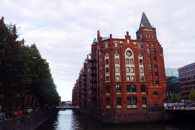 River with buildings in background