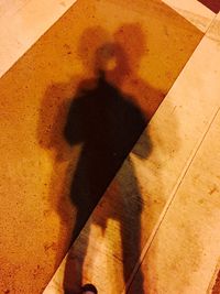 Shadow of people on shadow