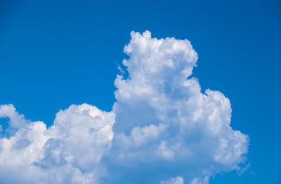 Low angle view of clouds in sky