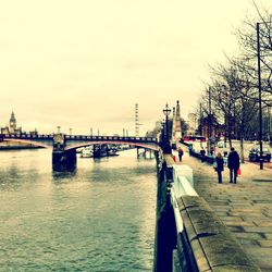 Bridge over river