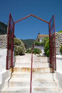 Staircase of building