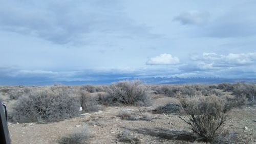 Panoramic view of landscape against sky