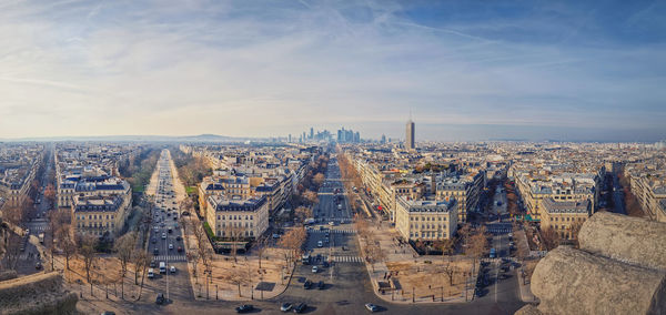 Aerial view of cityscape