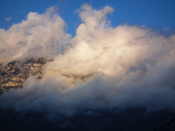 Scenic view of clouds in sky