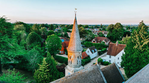 Church aerial photo