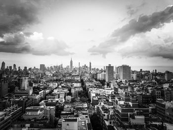 Aerial view of cityscape