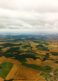 Aerial view of landscape