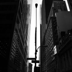 Low angle view of skyscrapers