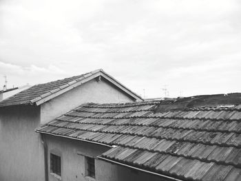 Low angle view of building against sky
