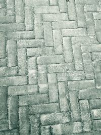 Full frame shot of paving stone
