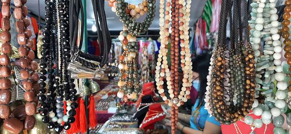 Panoramic view of market stall for sale