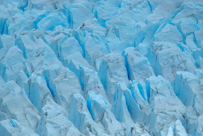 Full frame shot of garbage blue water