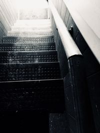 Close-up of staircase